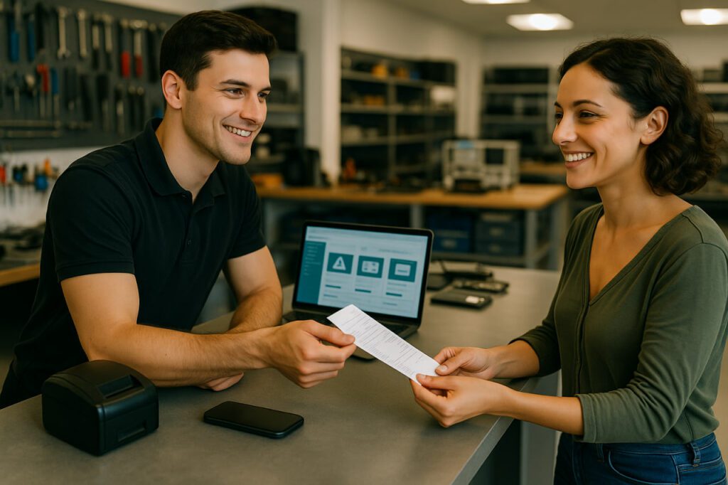 The Importance of Issuing Repair Shop Tickets