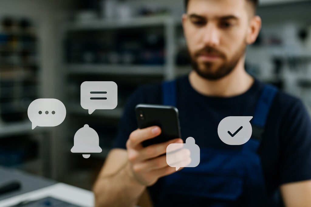 Why and How to Use an SMS Panel in a Repair Shop