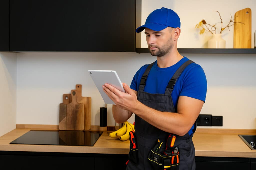 On-site field repair technician