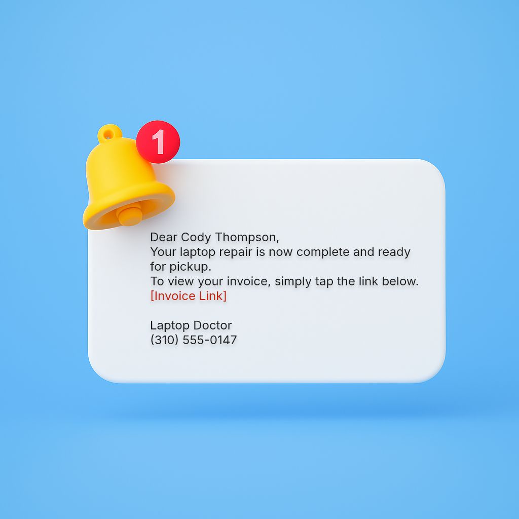 sms notification